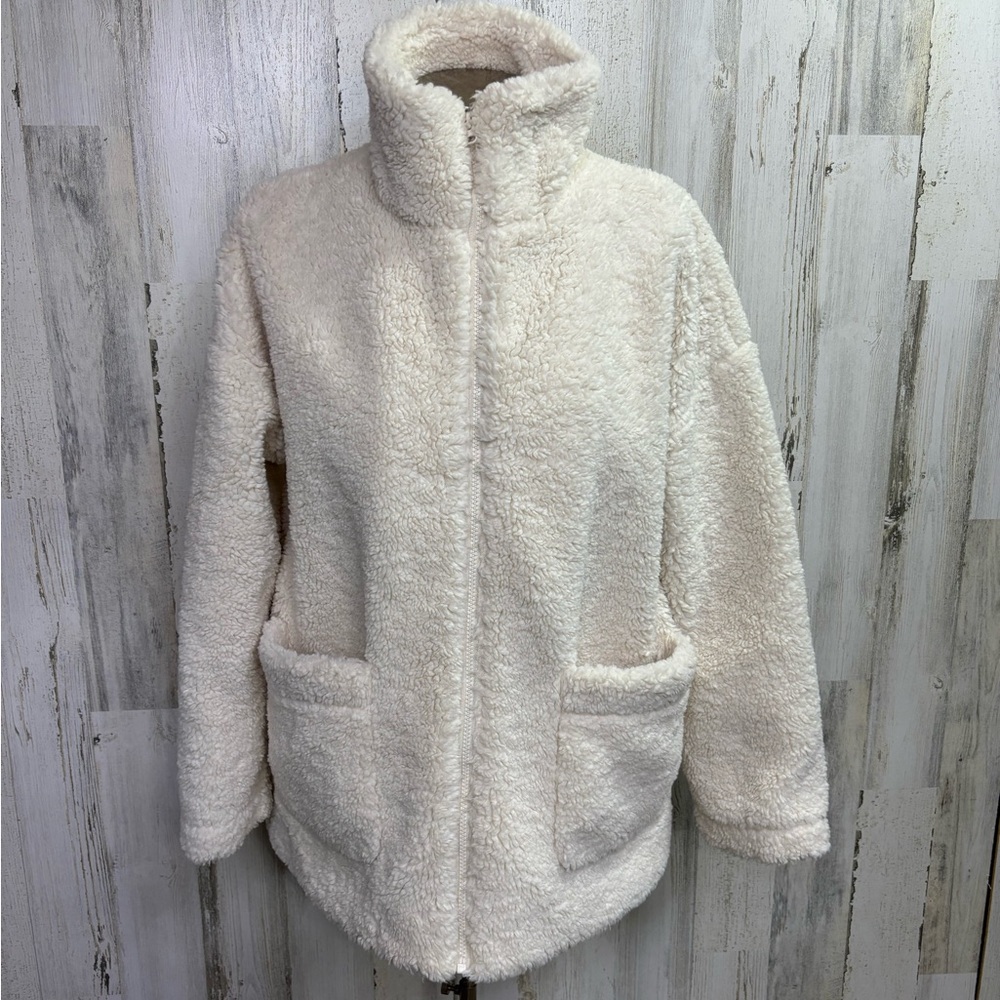 Lou & Grey‎ Cream Teddy Jacket